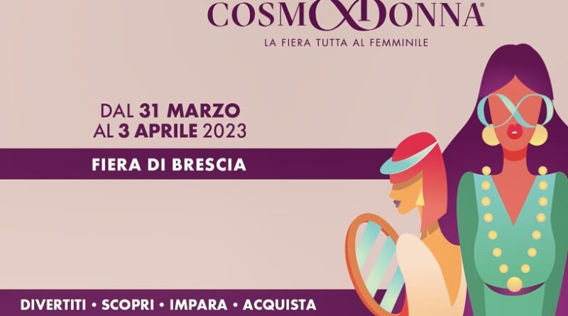 RadioBruno a CosmoDonna, gli appuntamenti di sabato 1 aprile